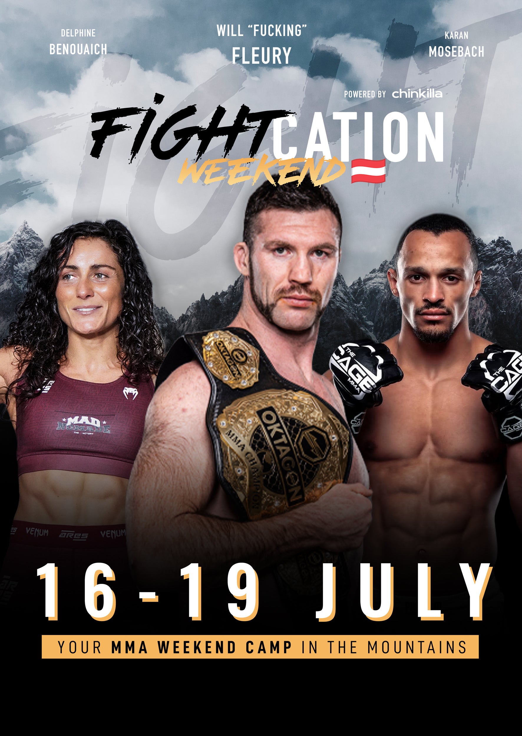 FightCation Weekend 2026 - Your MMA Camp in the mountains