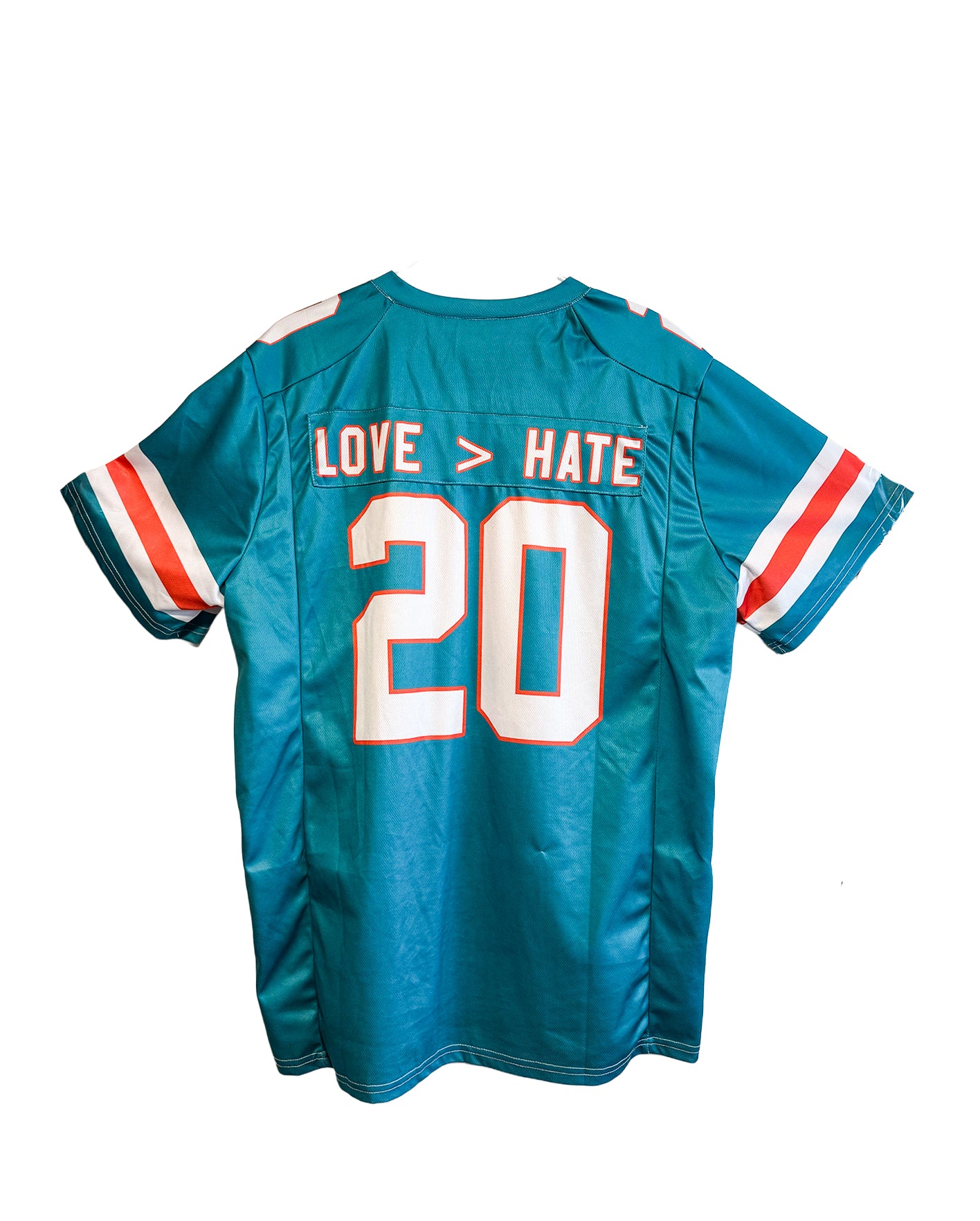 【S】 Love Hate Baseball Jersey Supreme FW19 W4 Love Hate Baseball Jersey + YEZZY cloud white